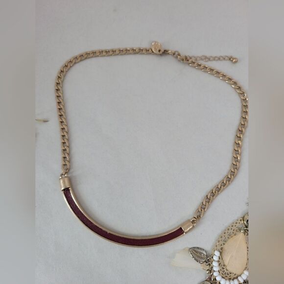 Necklace And Earring Set Pink Feather Boho Gypsy Hippie Y2K Kitschy Eclectic - Picture 4 of 8